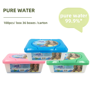 Toallitas Húmedas Biodegradables de Alta Calidad de Marca Privada, Toallitas Húmedas Orgánicas Naturales para Limpieza del Inodoro - Product Image 1