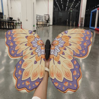 Drone papillon bionique télécommandé haute performance JIN PENG 2,4 G avec lumières RGB, idéal pour les événements de mariage.