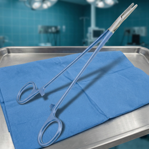 Porte-aiguille Mayo-Hegar Najmmy à poignée annulaire, mâchoires droites 2,8 mm avec revêtement TC, instrument de chirurgie générale - Product Image 3