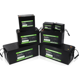 Batterie au lithium-fer-phosphate 12V 200Ah pour camping, batterie de secours pour camping-car - Product Image 1
