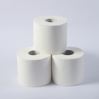 Personnalisé pas cher prix d'usine bambou papier de soie emballage logo personnalisé papier toilette papier de toilette