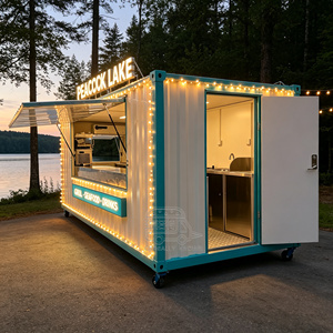 Boutique de conteneurs modernes avec aménagement personnalisé, cuisine commerciale, restaurant mobile - Product Image 4