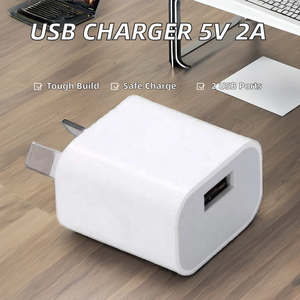 थोक आऊ प्लग 5v 2a सिंगल यूएसबी चार्जर क्यूब बॉक्स नया ज़ेलैंड ऑस्ट्रलिया दीवार प्लग - Product Image 3