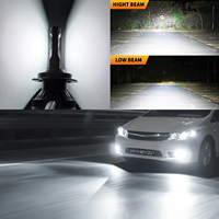 HYNBYZJ Usine 110W LED Phare De Voiture Lumière 6500K Couleur H1 H3 H13 H27 9006 9012 Auto Voiture Lumière 9005 H4 H11 H7 Led Phare Ampoule