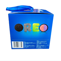 Vente en gros (prix d'usine) de snacks exotiques - Biscuits sandwich Oreo, Oreo assortis 5 saveurs, boîte cadeau colorée, 388g * 12