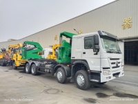 Camion de véhicule de levage latéral de conteneur de 20 pieds Sinotruk Howo