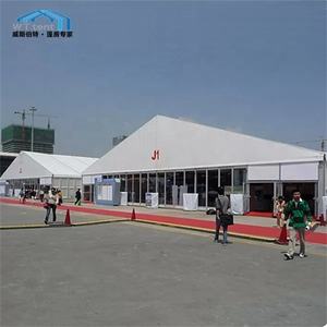 Grand événement extérieur <span class=keywords><strong>Fut</strong></span>, Pvc blanc, extensible, imperméable, exposition commerciale, événement, tente de mariage, événements, tentes de fête - Product Image 3