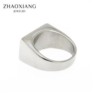 Nouvelle Collection : Bagues Unisexe en Acier Inoxydable avec Signet, Émail et Motif 3D – Bijoux Tendance pour Membres de Club à Prix Abordable - Product Image 5