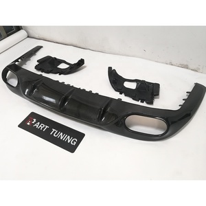 E53สไตล์คาร์บอนไฟเบอร์ด้านหลังกันชน Diffuser สำหรับ <span class=keywords><strong>E</strong></span> <span class=keywords><strong>Class</strong></span> <span class=keywords><strong>Coupe</strong></span> C238 - Product Image 4