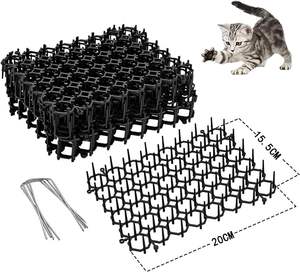 Disponibile all'Ingrosso: Tappetino Anti-Gatti Personalizzato con Strisce Quadrate, Repellente per Gatti, Dissuasore per Scavi, Recinzione con Punte Anti-Gatti - Product Image 2