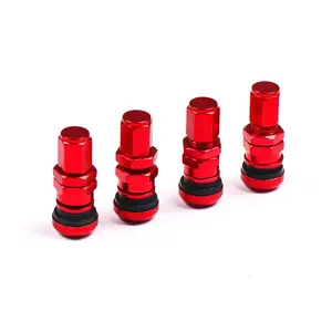 4 Stks/set Universele Motorfiets Auto Wiel Tubeless Tire Valve Air Caps Voor Tire Ventiel Aluminium Metal Air Ventiel