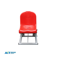 Chaises de tribune en plastique pour terrain de tennis extérieur ou intérieur, sièges de stade
