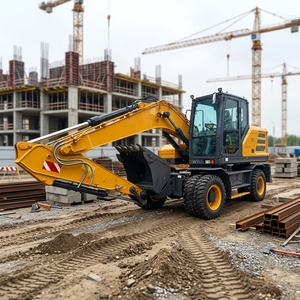 รถขุดล้อยาง XE155WGA 15 ตัน ราคาดีที่สุด เครื่องจักรไฮดรอลิกประสิทธิภาพสูง สำหรับงานถนนและการขุดดิน - Product Image 1