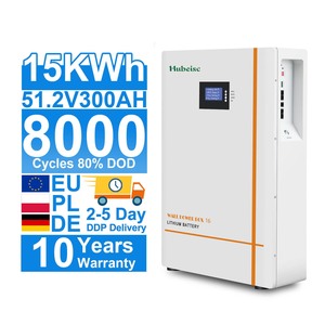 Best Selling Powerwall 10kwh <b>Batteries</b> 51.2v 200ah 280ah 100ah Wall Mounted Home <b>48v</b> 5kwh Solar Energy Storage <b>Battery</b> - Product Image 1