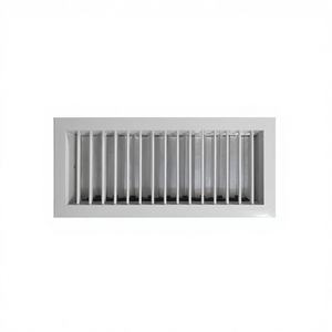 Aluminiumlegering centrale airconditioner verstelbare lamellen luchtuitlaat enkellaags dubbellaags rechthoekige vorm wandmontage airco - Product Image 2