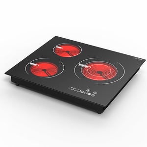 Nuovo Fornello a Induzione da Incasso a <span class=keywords><strong>3</strong></span> Fuochi 220V con Timer Touch e Controllo Infrarossi per Cucina Domestica 2026 - Product Image 1
