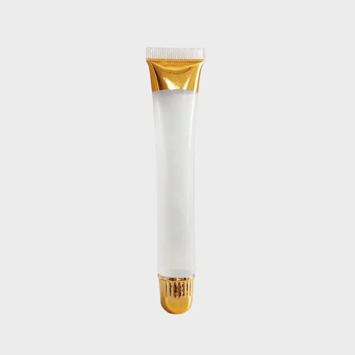 2019 yeni 10ml altın dudak parlatıcısı yumuşak tüp dudak parlatıcısı tüp konteynerler, ruj tüpü ambalaj