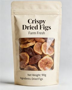 Échantillon Gratuit - Pochette Personnalisée à Fermeture Éclair avec Fenêtre Transparente, Logo Imprimé, pour Fruits Séchés - Fraîcheur Assurée, Robuste et Sûre - Product Image 2