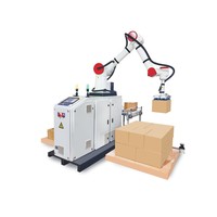 Mechanical Arm Palletizing Machine Six Axis Collaborative Assembly Line Carton Handling Automatic Palletizing Machine