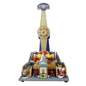 Hot Sale Plastic Music <strong>CHRISTMAS</strong> <strong>VILLAGE</strong> <strong>Christmas</strong> <strong>Village</strong> Houses <strong>Christmas</strong> <strong>Village</strong> Figurine - Product Image 3