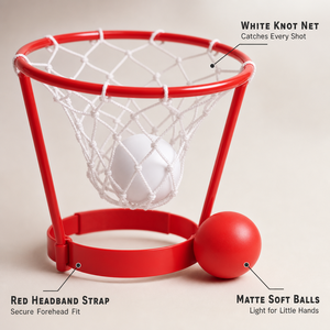 Juguete de Baloncesto con Diadema OEM para Niños Pequeños, Mini Aro para la Frente con Pelotas de Espuma Suave, Juego Activo, Regalo Deportivo - Product Image 3