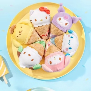 Giocattoli Originali <span class=keywords><strong>San</strong></span> Rio Serie Ice Cream Bucket Blind Box <span class=keywords><strong>Anime</strong></span> Hellokitty Cinnamoroll Kuromi PVC Giapponese Antistress Regalo - Product Image 1
