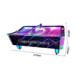 Air Hockey Electric Home <b>Table</b> With Silent Fan Smooth Rail Pucks Pushers Family Sports Hockey Play Set - Product Image 2