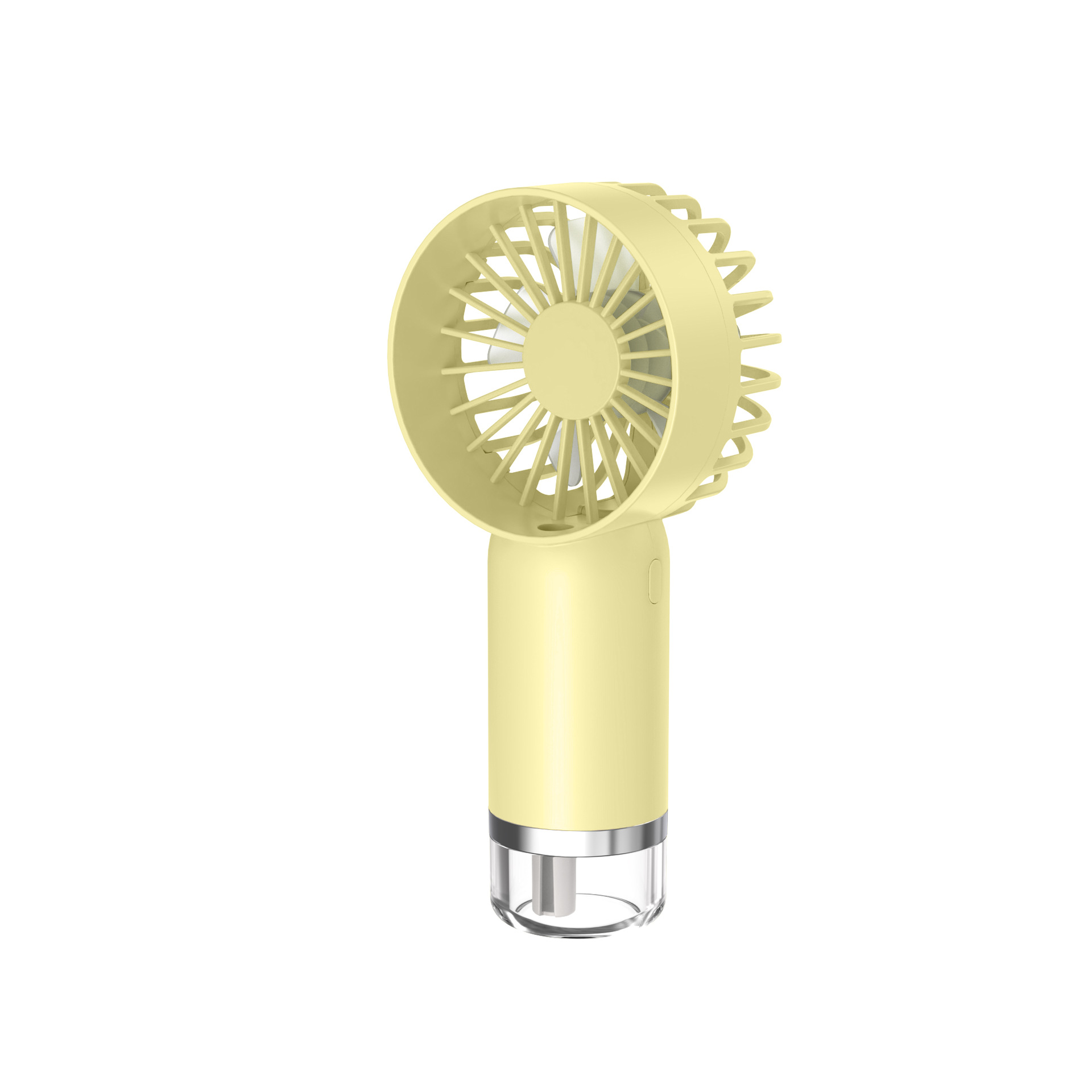 Yellow misting fan [Charging cable included]