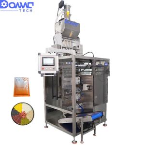 Machine d'emballage, de collage et de remplissage entièrement automatique multi-voies pour granulés de charbon actif déshydratant de qualité alimentaire en plastique - Product Image 6