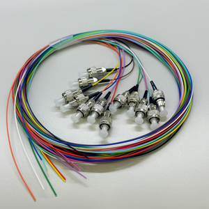 BEST QUALITY FC UPC Fiber Pigtail 12 Core Single Mode 0.9mm LSZH 1.5mm Optical Fiber Pigtail - Product Image 3