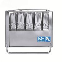 Moule à sucettes glacées rond en métal 304 pour glaces et popcorn, usage commercial, marque Ataforma