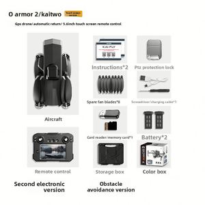Dron Kai2 con Pantalla Táctil, Plegable, Fácil de Usar para Principiantes, Motor sin Escobillas, Gimbal Antivibración de Tres Ejes - Product Image 6