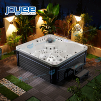 JOYEE Nouveau design tendance, bain à remous chaud et froid pour 5 personnes, utilisation en extérieur, meilleur massage corporel, massage sexy japonais