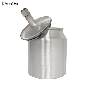 Pistola de Pulverización de Pintura de Alta Calidad y Alta Presión F-75 de 750 ml con Vaso de Aleación y Compresor de Aire - Product Image 4