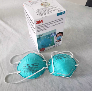 หน้ากากอนามัยแบบใช้แล้วทิ้ง <span class=keywords><strong>N95</strong></span> ยี่ห้อ <span class=keywords><strong>3M</strong></span> รุ่น 1860 หน้ากากป้องกันฝุ่นละอองและหน้ากากผ่าตัด รุ่น 1860 ซีรีส์หน้ากากปิดหน้า สำหรับการดูแลสุขภาพ ห้องผ่าตัด และห้องปฏิบัติการ - Product Image 3