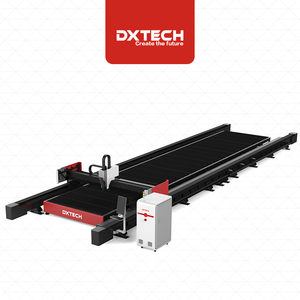 Machine de découpe laser à fibre pour tôles métalliques super épaisses, grande taille 12m 14m 16m, taille personnalisée, machine de découpe biseautée, Cypcut PLT/BMP 4 axes - Product Image 1