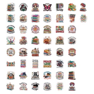 Nuovo Set di 100 Adesivi per Amanti della Lettura, Regalo per Appassionati di Libri - Product Image 4