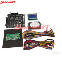 Kit DIY de machines de jeu à prix à clipser personnalisées 20/24/30/40, à monnayeur, avec PCB en plastique, pour distributeur automatique de snacks et cadeaux, version anglaise, noir