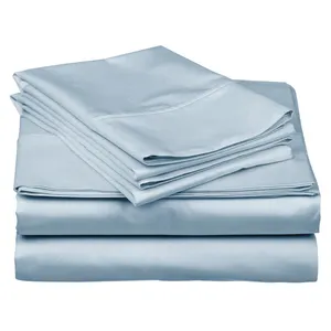 Sản Phẩm mới Kích Thước Đầy Đủ Sang Trọng Sợi Nhỏ Mềm Giường Cover Sheet Set