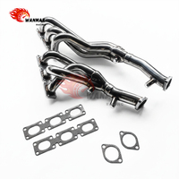 Colectores de Escape de Alto Rendimiento para BMW E46 E39 323i 325i 328i 330i M52 M54, Colector de Carreras 3 en 1 con Juntas, LHD
