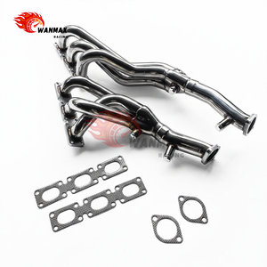 Colectores de Escape de Alto Rendimiento para BMW <span class=keywords><strong>E46</strong></span> E39 323i 325i 328i <span class=keywords><strong>330i</strong></span> M52 M54, Colector de Carreras 3 en 1 con Juntas, LHD - Product Image 3