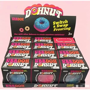 Juguete Sensorial de Conejo Donut que Cambia de Color, Sensible a los Rayos UV, de Rebote Lento, para Relajación, Gadget Antiestrés, Directo de Fábrica - Product Image 5