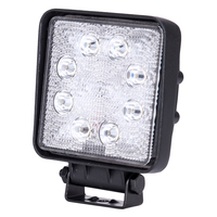 Projecteurs de travail LED 24W, éclairage de chantier tout-terrain, pour voiture, camion, tracteur, bateau, remorque, chariot élévateur, 12V-24V
