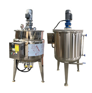 Cung cấp 100 lít Điện sưởi ấm tàu lò phản ứng hóa học thép không gỉ trộn Tank với khuấy - Product Image 5