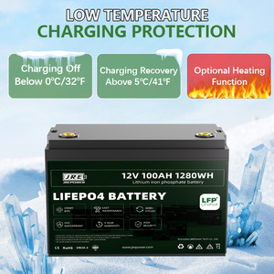 แบตเตอรี่ลิเธียม 12V 100Ah JREPOWER สำหรับระบบกักเก็บพลังงานแสงอาทิตย์ รุ่น 1001006271 6000 รอบการใช้งาน - Product Image 2