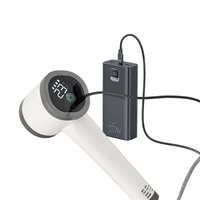 Douche électrique portable rechargeable par USB de type C pour le camping, le lavage de voiture, l'utilisation à domicile, pour les enfants, le bain des chiens, l'escalade d'urgence