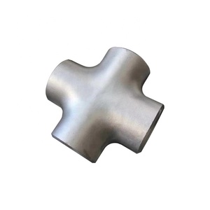 Bán buôn thép không gỉ ANSI b16.9 904L 347L 316ti 316L 304L DN15 BW mông hàn thẳng chéo giảm chéo 4 Bốn cách chéo - Product Image 1