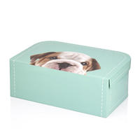 Emballage de luxe artisanal décoratif personnalisé, boîte cadeau bébé, carton rigide, valise en papier pour bébé et enfant, boîte cadeau bébé Geschenkdoos