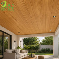 Panneaux de plafond en PVC imitation bois 5,95 m 3,4 kg/m² de poids Fabriqués à Guangzhou en Chine