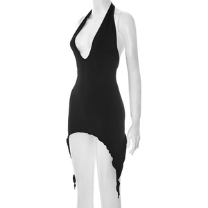 ชุดเดรสราตรีสั้นรัดรูปแบบผูกโบว์ด้านหลัง รุ่นใหม่ปี 2025 สำหรับผู้หญิง ยี่ห้อ Viviblook รุ่น C25DS167 - Product Image 4